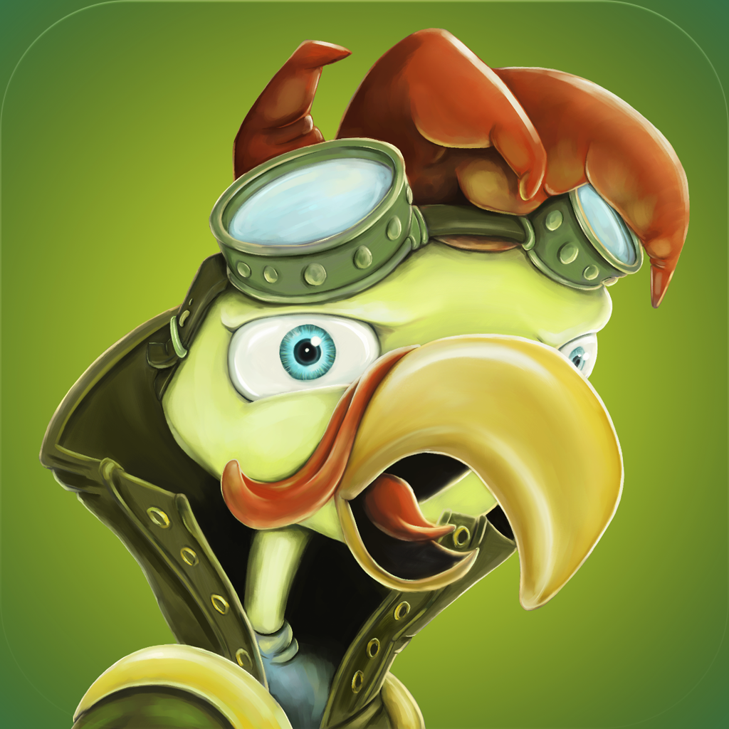 Steampunk Chicken - Free iPhone/iPad Racing Edition by Surf City Games LLC Steampunk Chicken - Free iPhone/iPad Racing Edition by Surf City Games LLC icon