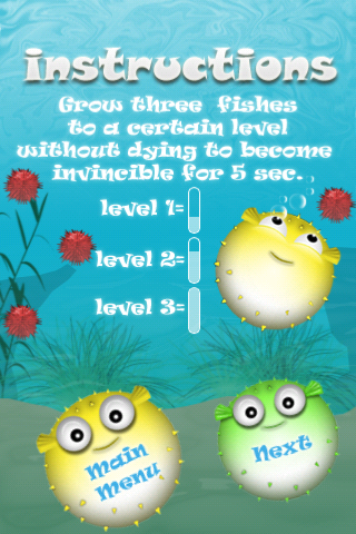Screenshot iBlow Fish Fun Screenshot iBlow Fish Fun